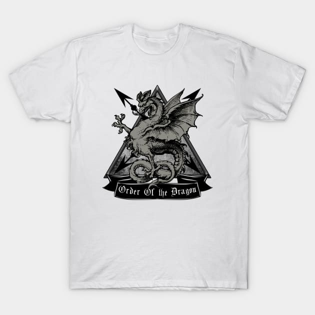 ORDER OF THE DRAGON T-Shirt by theanomalius_merch